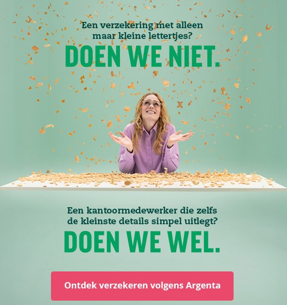 Een verzekering met alleen kleine lettertjes? Doen we niet.